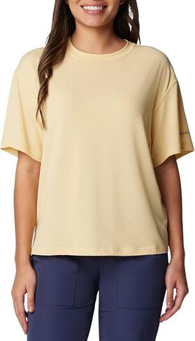 Columbia Women's Boundless Trek Short Sleeve Shirt (US, Alpha, X-Large, Regular, Regular, Sunkissed) in Saudi Arabia