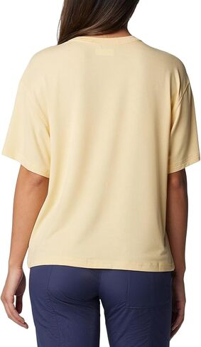 Columbia Women's Boundless Trek Short Sleeve Shirt (US, Alpha, X-Large, Regular, Regular, Sunkissed) in Saudi Arabia