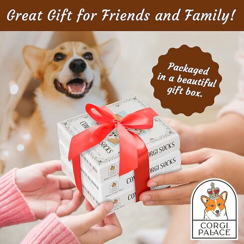 Comfy Corgi Socks, Cute Corgi Socks, Universal Fit, Super Fun Corgi Gifts for Corgi Lovers, Corgi Socks for Men & Women in Saudi Arabia