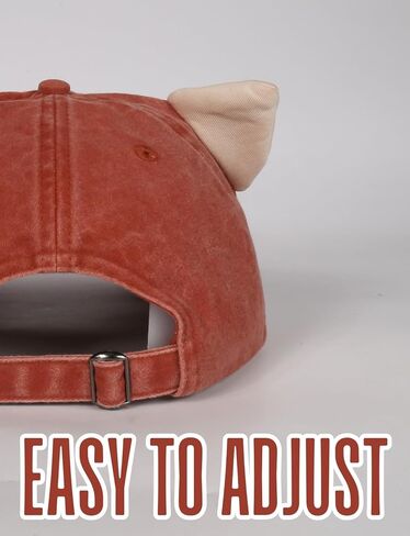 InnoBeta Red Panda Gifts for Women Men, Red Panda Cap Embroidered Adjustable Hat Gifts Accessory for Birthday & Christmas in Saudi Arabia