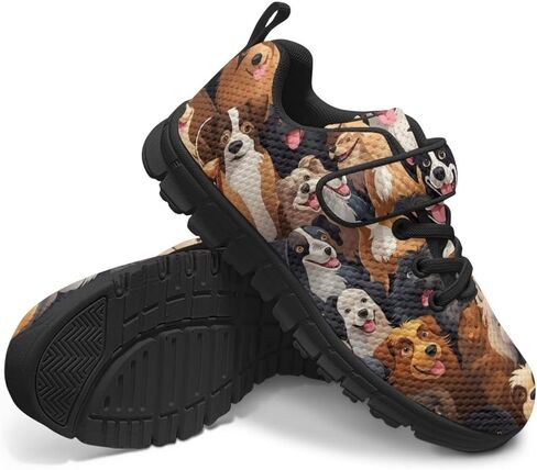 Kids Cute Sneakers for Girls School Single Buckle Sports Shoes Breathable Lightweight Walking Running Shoes in Saudi Arabia