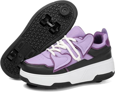 Children's Roller Skates Shoes 4 Wheels for Girls Retractable Roller Skates for Indoor Outdoor Party All Seasons in Saudi Arabia