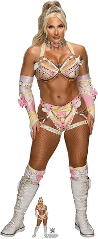 Star Cutouts SC4587 Tiffany Stratton WWE Cardboard Cut Out ارتفاع 172 سم - مثالي للمعجبين والحفلات والاحتفالات in Saudi Arabia