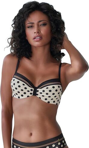 LASCANA Women's Mix Print Underwire Bikini Swimsuit Top in Saudi Arabia
