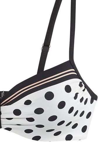 LASCANA Women's Mix Print Underwire Bikini Swimsuit Top in Saudi Arabia