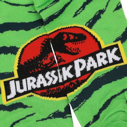 Bioworld Jurassic Park AOP Text Womens Ankle Socks 5 Pack in Saudi Arabia