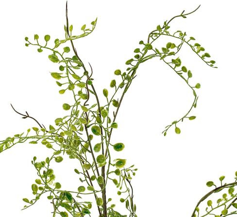 Vickerman Everyday 48' Indoor Artificial Green Leaves Spray - Realistic Looking Colorful Foliage - Maintenance Free - 2 per Pack - Decorative Greenery for Living Room in Saudi Arabia