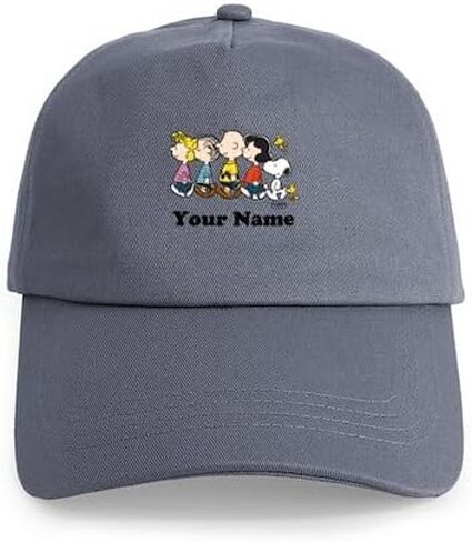 CafePress Custom Personalized Peanuts Walking No BG Personalized Cap Adjustable Baseball Cap in Saudi Arabia