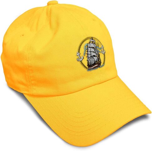 Soft Baseball Cap Nautical Anchor Clipper Ship Logo Boats Money Twill Cotton Month Dad Hats for Men & Women in Saudi Arabia