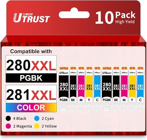 LEMERO UTRUST 63XL Ink Cartridge Combo Pack Remanufactured Replacement for HP 63XL Ink Cartridges Black and Color Work with HP HP OfficeJet 3830 4650 5255 Envy 4520 4512 4513 Deskjet 1112 2130 Printer in Saudi Arabia