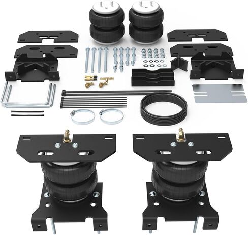 طقم تعليق أكياس الهواء من DEEAGLE لعام 2014-2024 دودج رام 2500 2WD 4WD، وسائد هوائية مساعدة خلفية للشاحنات، بسعة تصل إلى 5000 رطل من سعة تسوية الحمولة (DESK57289) in Kuwait