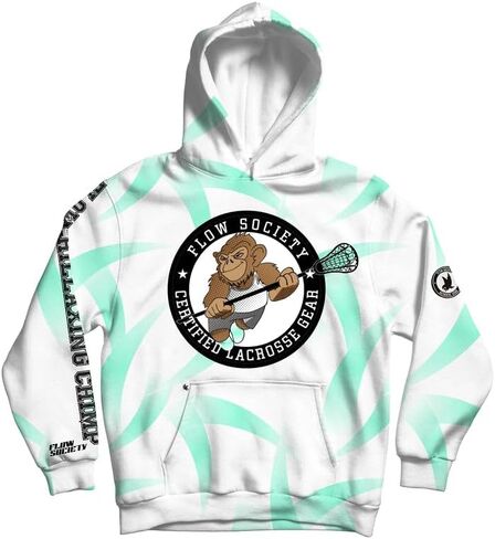 Flow Society Boys Laxing Chimp Hoodie - Sweatshirt in Saudi Arabia