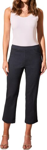 Tribal Womens Pull on Kick Flare Stretch Capri Pants (Regular and Plus Size) in Saudi Arabia