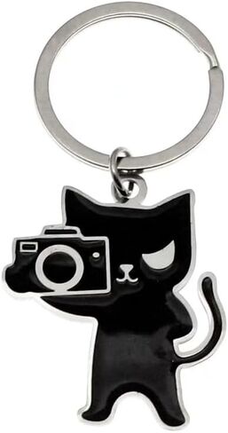 Cat key Chain, Cute Keychain for Women Cool Stuff Decor Cat Keychain Gifts For Cats Lover Funny Gift for Women in Saudi Arabia