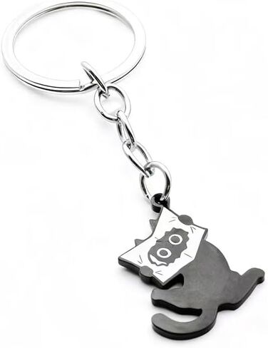 Cat key Chain, Cute Keychain for Women Cool Stuff Decor Cat Keychain Gifts For Cats Lover Funny Gift for Women in Saudi Arabia