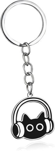 Cat key Chain, Cute Keychain for Women Cool Stuff Decor Cat Keychain Gifts For Cats Lover Funny Gift for Women in Saudi Arabia