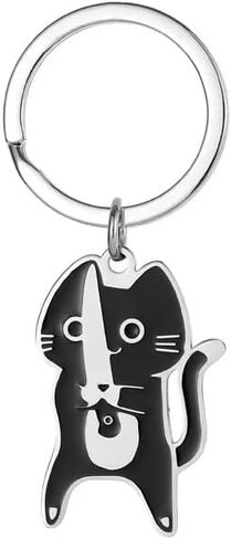 Cat key Chain, Cute Keychain for Women Cool Stuff Decor Cat Keychain Gifts For Cats Lover Funny Gift for Women in Saudi Arabia