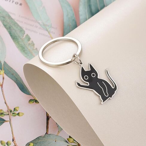 Cat key Chain, Cute Keychain for Women Cool Stuff Decor Cat Keychain Gifts For Cats Lover Funny Gift for Women in Saudi Arabia