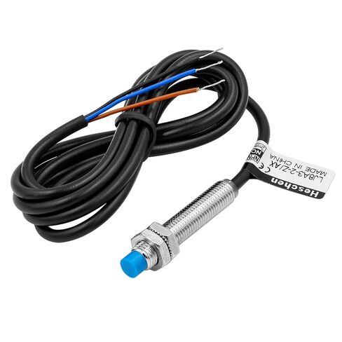 M8 Inductive Proximity Sensor Switch Non-Shield Type LJ8A3-2-Z/BX Detector 2mm 10-30VDC 200mA NPN Normally Open(NO) 3 Wire in Kuwait
