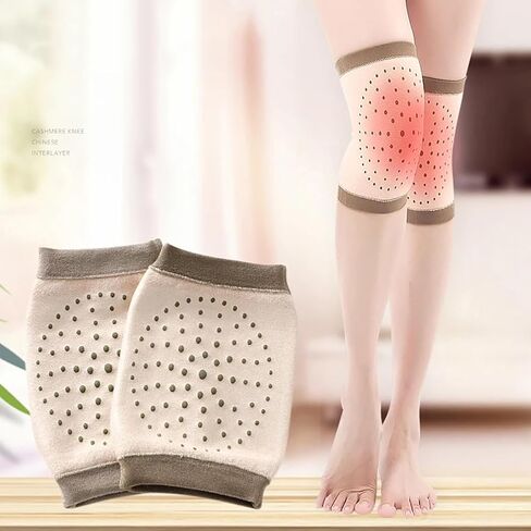 Wormwood Knee Brace Self Heated Knee Compression Sleeve for Cycling Elderly Women Leg Warmth Elasticity Legging Cover in Saudi Arabia