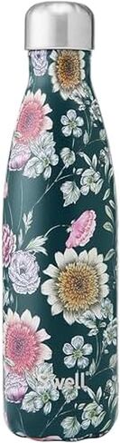 S'well Stainless Steel Water Bottle, 17oz, Marble Swirl, Triple Layered Vacuum Insulated Containers Keeps Drinks Cold for 36 Hours and Hot for 18, BPA Free, Perfect for On the Go in Kuwait