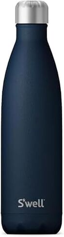 S'well Stainless Steel Water Bottle, 17oz, Marble Swirl, Triple Layered Vacuum Insulated Containers Keeps Drinks Cold for 36 Hours and Hot for 18, BPA Free, Perfect for On the Go in Kuwait