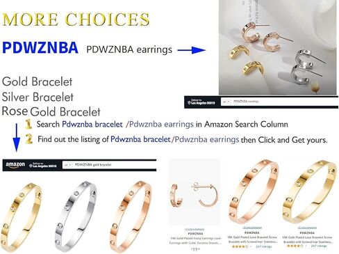 PDWZNBA الحب خاتم الصداقة 18K مطلية بالذهب الفولاذ المقاوم للصدأ خاتم الخطوبة الزفاف الفرقة مجوهرات هدايا عيد للنساء in Kuwait