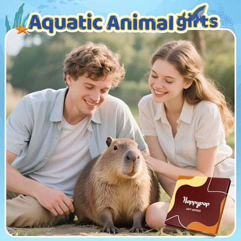 HAPPYPOP Capybara Gifts for Women - Funny Capybara Socks for Teen Girls, Animal Gifts Stocking Stuffers in Saudi Arabia