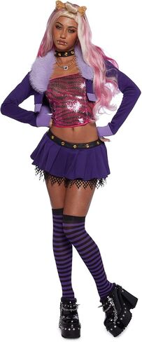 زي Dolls Kill Werewolf High School Student المتميز من Trickz N’ Treatz - سترة وتنورة وقميص علوي وإكسسوارات in Kuwait