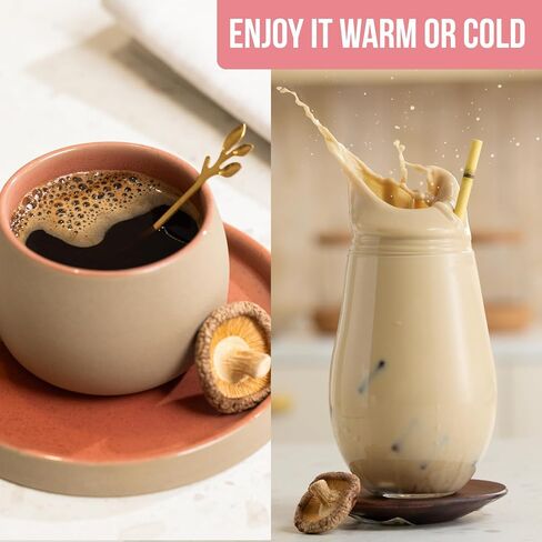 Ylva Blends Hormonal Balance Mushroom Coffee for Women – Instant Mushroom Coffee – Daily Wellness & Hormone Harmony for Perimenopause & Menopause – 5 Adaptogenic Mushrooms, Black Cohosh & L-Theanine – 36 Servings in Saudi Arabia