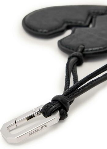 AllSaints Brkn Hrt Keyring W656XD Black One Size in Saudi Arabia