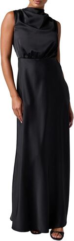 Lulus Womens Ada Satin Maxi Dress in Saudi Arabia