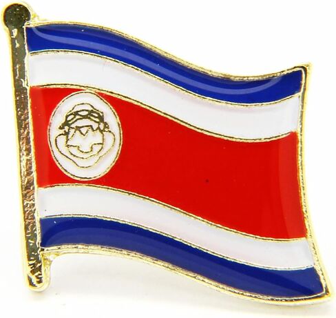 Uijodif 1PCS National Flag2 Enamel Badge, National Flag Pattern, Metal Brooch, 0.63 x 0.75 Inches in Saudi Arabia