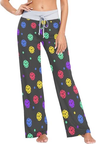 Cindly Women Pajama Pants Long Comfy Casual Drawstring Stretch Wide Leg Lounge Pants in Saudi Arabia