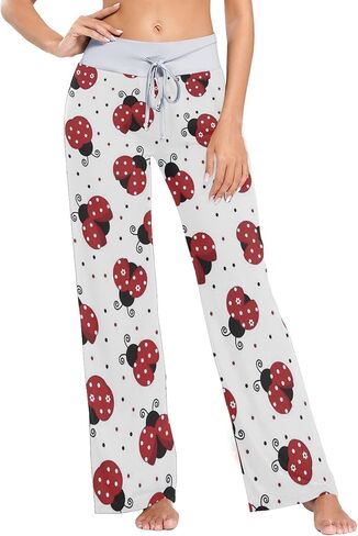 Cindly Women Pajama Pants Long Comfy Casual Drawstring Stretch Wide Leg Lounge Pants in Saudi Arabia