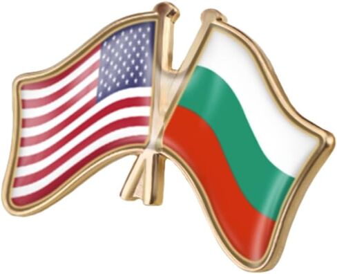 Flags of the United States USA America US and Many Other Countries Pin Cross Friendship Badge Alloy Brooch in Saudi Arabia