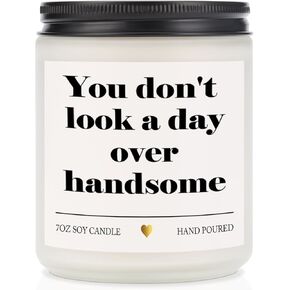 Birthday Gifts for Men, January Candle for Lengends are Born in January 30th 40th 50th 60th Birthday Gifts for Men Dad Uncle Husband from Wife Daughter Niece Nephew, 7OZ Scented Candle for Him in Saudi Arabia