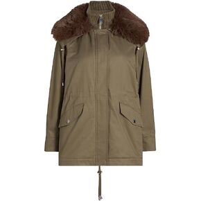 Mercer Collective Versatile 2-in-1 Faux Fur-Trim Hooded Parka in Saudi Arabia
