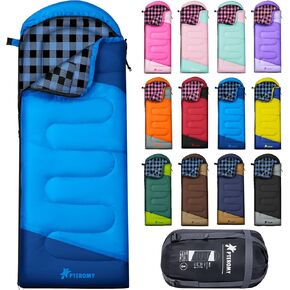 أكياس النوم للبترف للبالغين ، والخفيف الوزن المقاوم للماء التخييم كيس نوم للتخييم للطقس البارد الدافئ ، والأساسيات في التخييم للتنزه في الهواء الطلق في الهواء الطلق in Kuwait
