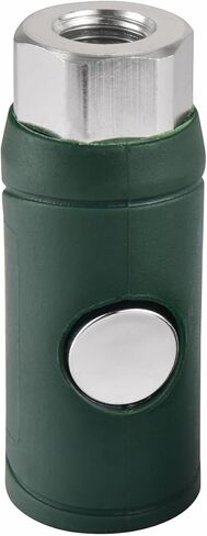 Yolass 1/4" FNPT M Style Safety Coupler, Female Thread, Safety Air Plug Coupler (2 packs) in Kuwait