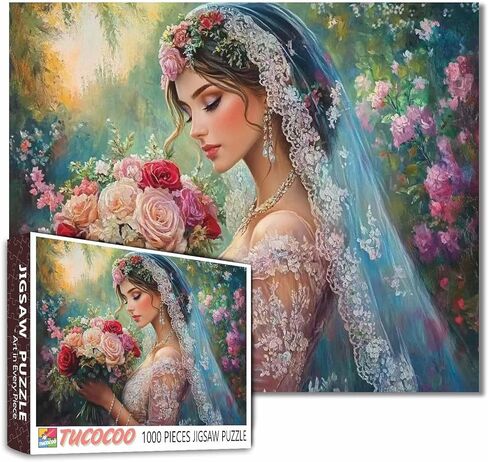 Jigsaw Puzzles 1000 Pieces for Adults-Beautiful Woman with Ornate Pink Dragon Puzzle-Challenging Puzzle Perfect for Game Nights-DIY Home Wall Decor-Sacred Fantasy -Fairy Puzzles Art 27" x 20" in Kuwait