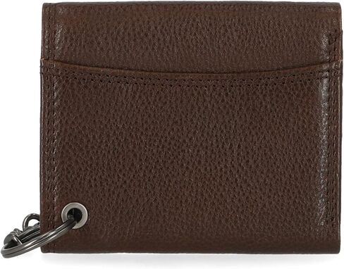 Harley-Davidson Men's Classic Genuine Leather Iconic B&S Eagle Wallet - Brown in Saudi Arabia
