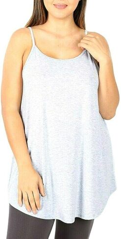 Zenana Women's Regular and Plus Size Front and Back Reversible Spaghetti Strap Cami in Saudi Arabia