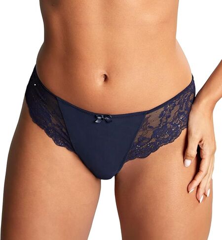 Panache Women’s Ana Brazilian Brief Panty – Soft Stretch Lace Underwear with Flattering Fit in Saudi Arabia
