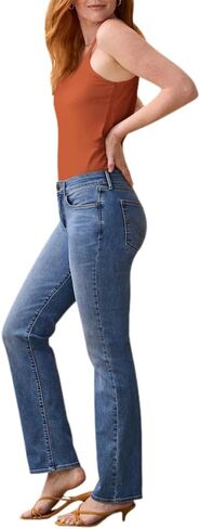 Levi Strauss Signature Gold Womens Totally Shaping Straight Jeans in Saudi Arabia
