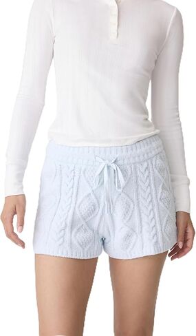 PJ Salvage Womens Cable Crew Lounge Short in Saudi Arabia