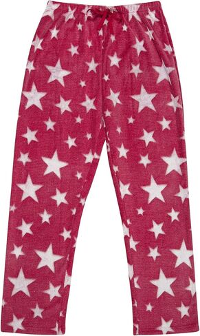 Women's Super Cozy Mink Fleece Pajama Bottom with Waist & Bottom Rib (S-4XL) in Saudi Arabia