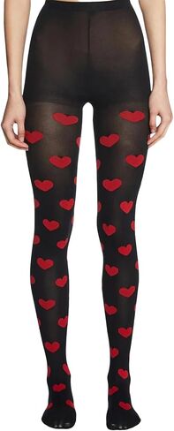 Y2k Printed Tights for Women Vintage Graphic Patterned Stockings Sheer Pantyhose Streetwear in Saudi Arabia
