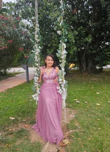 Women's Formal Dresses Long Evening Gowns Tulle V Neck Sleeveless Sparkly Sequin Cocktail Party Wedding Guest Dress in Saudi Arabia