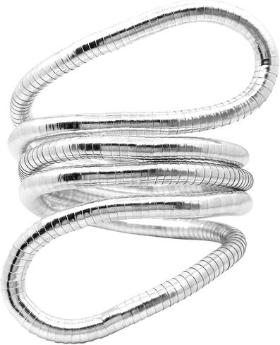 Bendable Snake Necklace Flexible Snake Bracelet Choker Necklace Snake Halloween Gifts in Saudi Arabia